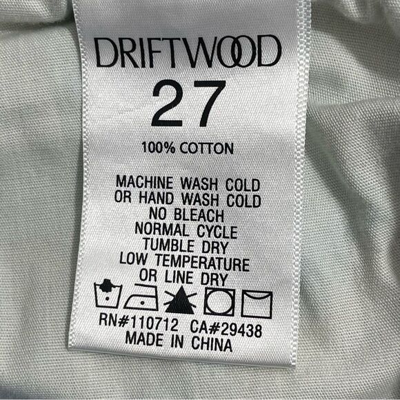 NWT Driftwood Cameron Chloe Bluebell Jeans Size 27 Wide Leg‎ Embroidered Denim - Picture 6 of 9